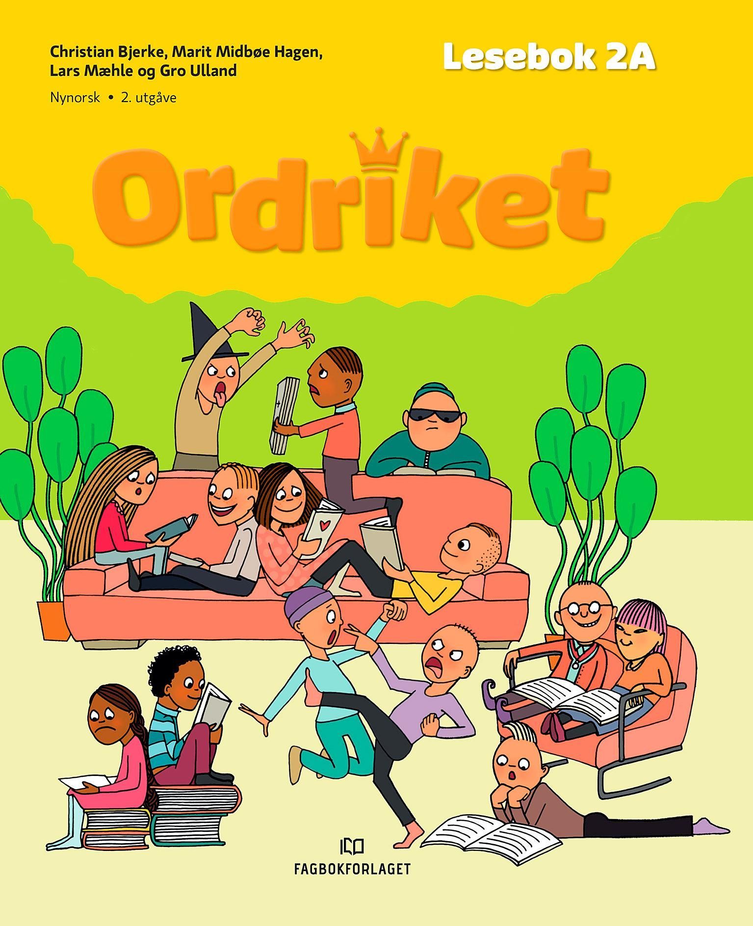 Ordriket. Lesebok 2A