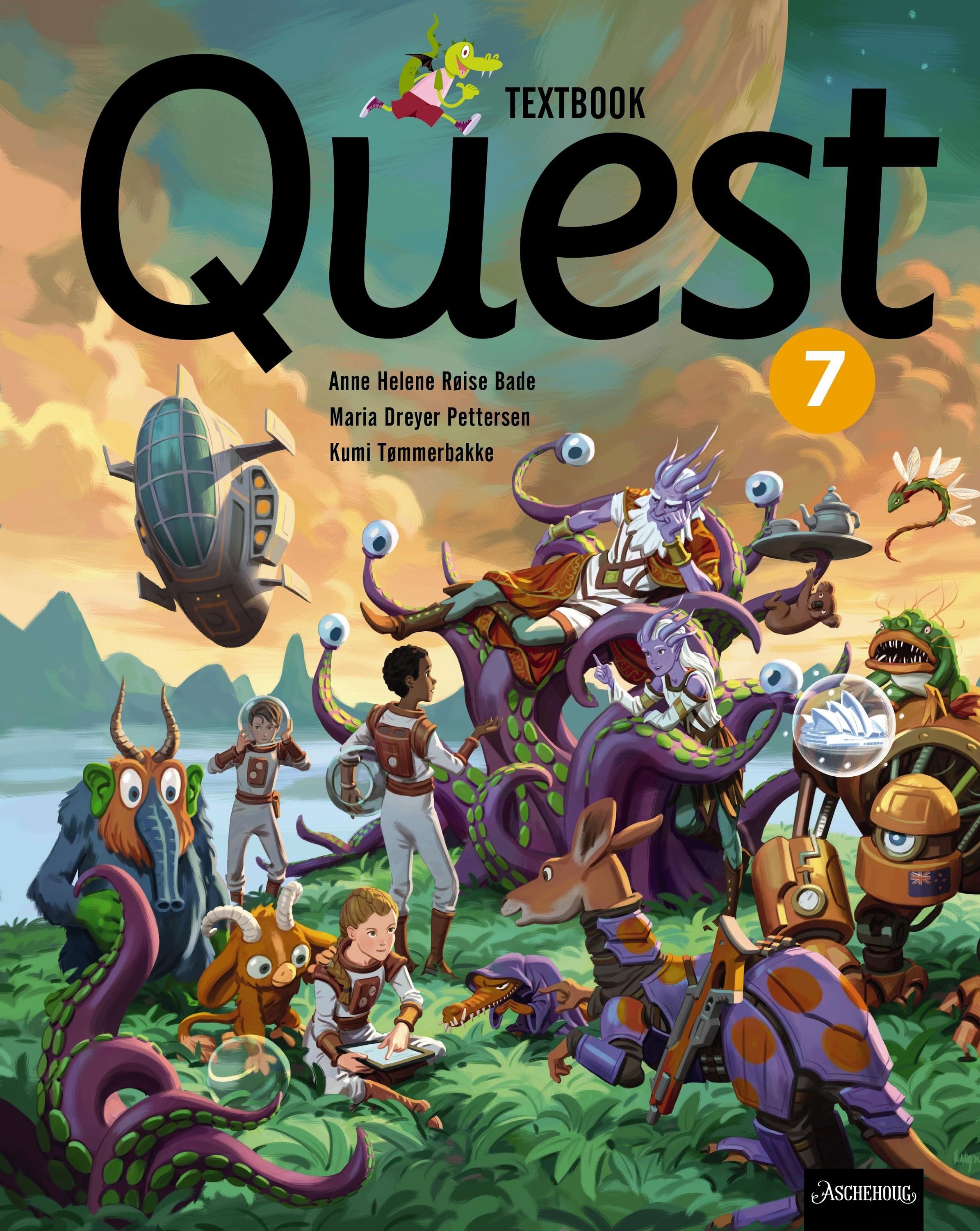 Quest 7 : engelsk for barnetrinnet. Textbook