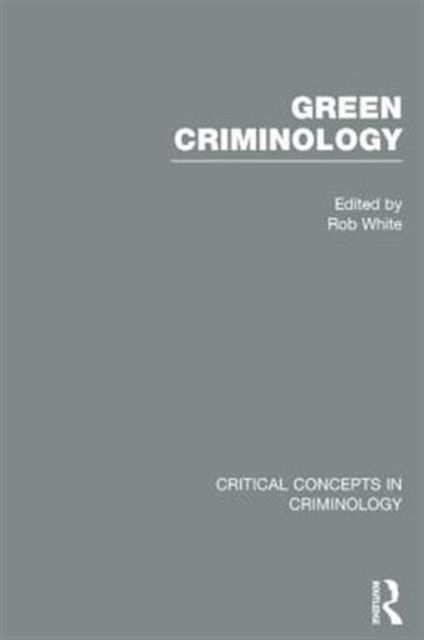 Forsidebilde av Green Criminology
