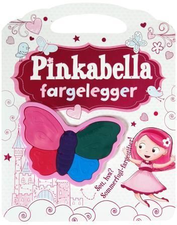 Pinkabella fargelegger : aktivitetsbok