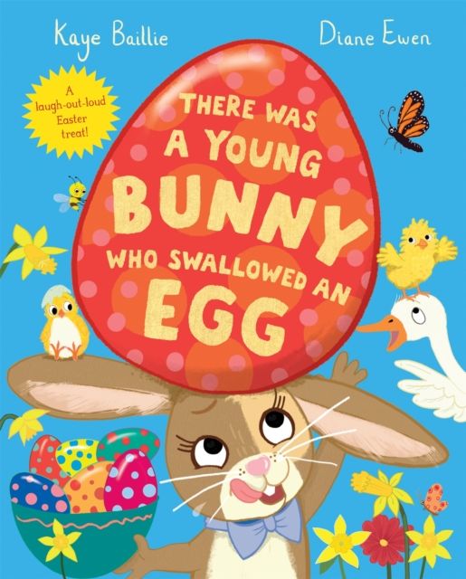 There was a young bunny who swallowed an egg