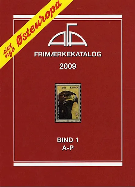 Forsidebilde av AFA Østeuropa frimærkekatalog 2009 (Bind 1, A-P)