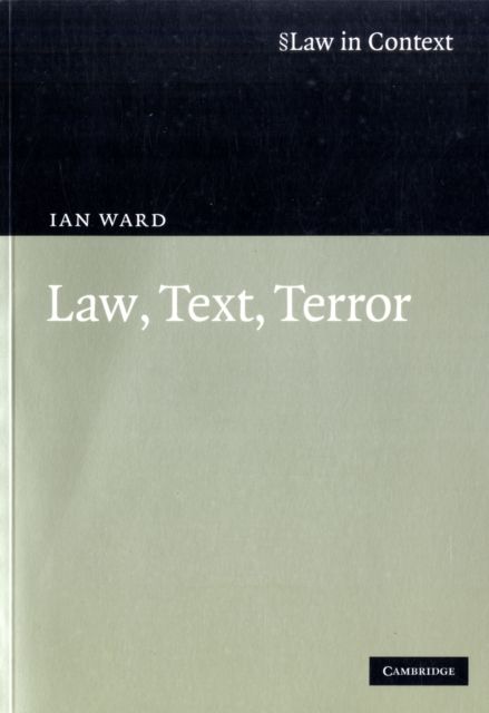 Law, Text, Terror