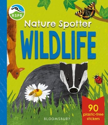RSPB Nature Spotter: Wildlife : A children's sticker guidebook to over 60 birds, bugs, mammals and more