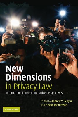 Forsidebilde av New Dimensions in Privacy Law : International and Comparative Perspectives