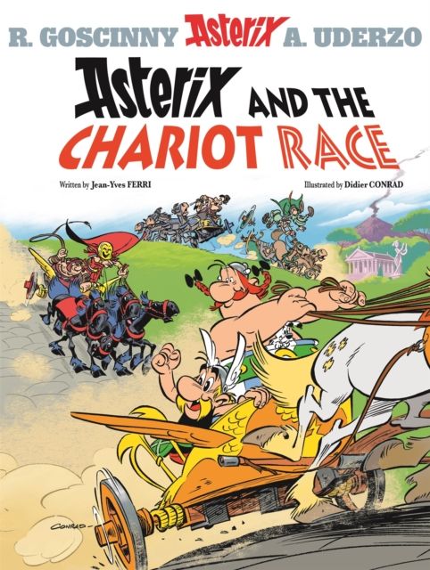 Asterix and the chariot race