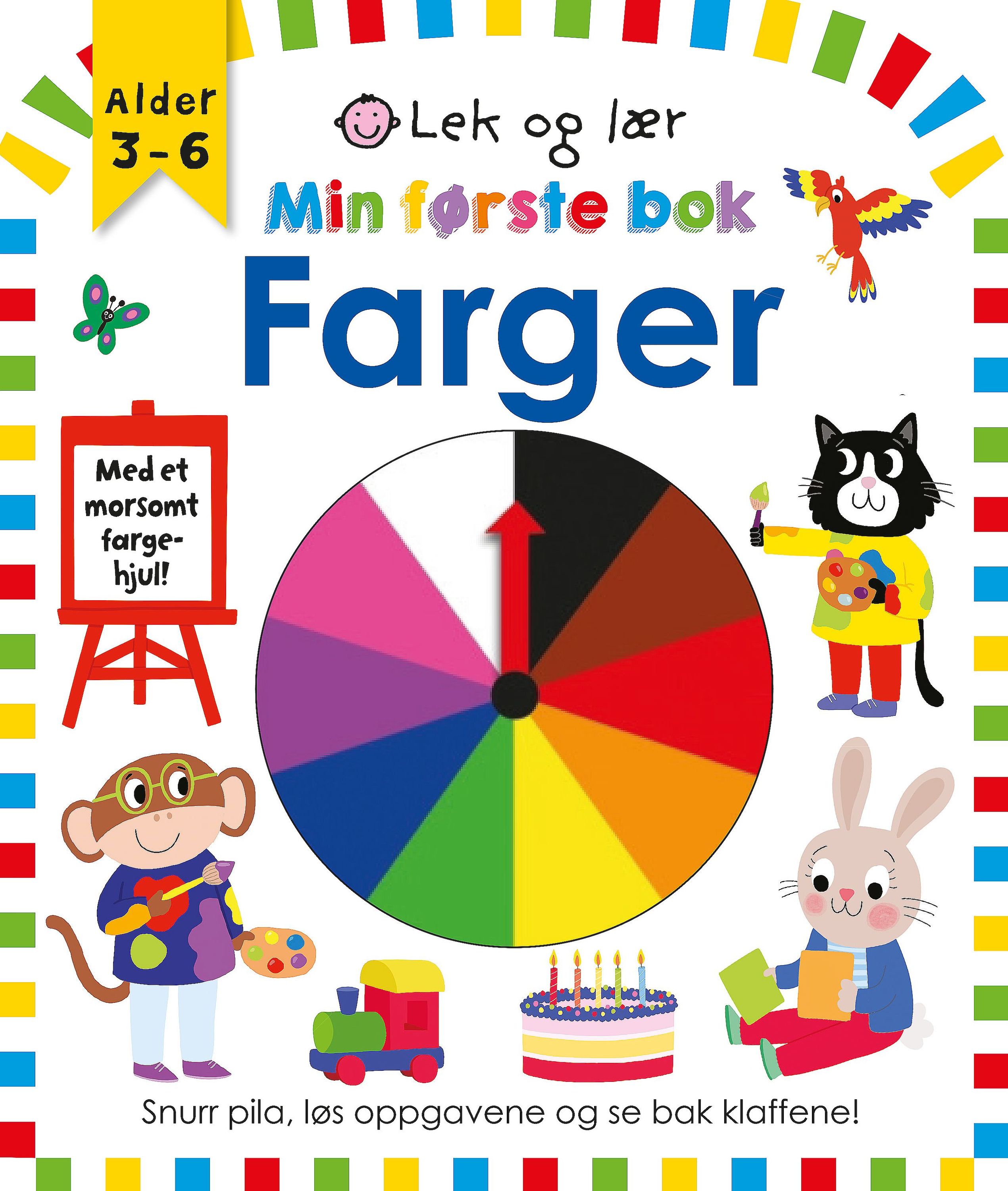 Min første bok farger