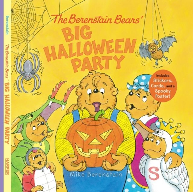 The Berenstain Bears' Big Halloween Party : Includes Stickers, Cards, and a Spooky Poster!