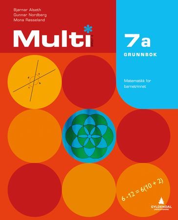 Multi 7a, 2. utgåve : matematikk for barnesteget. Grunnbok