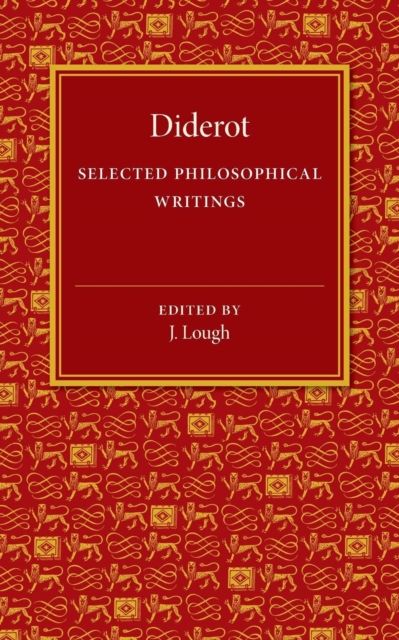 Diderot: Selected Philosophical Writings