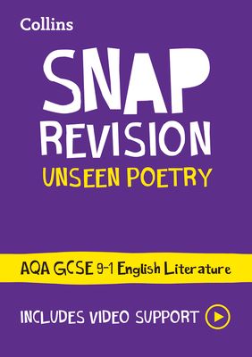 AQA Unseen Poetry Anthology Revision Guide : Ideal for the 2025 and 2026 Exams