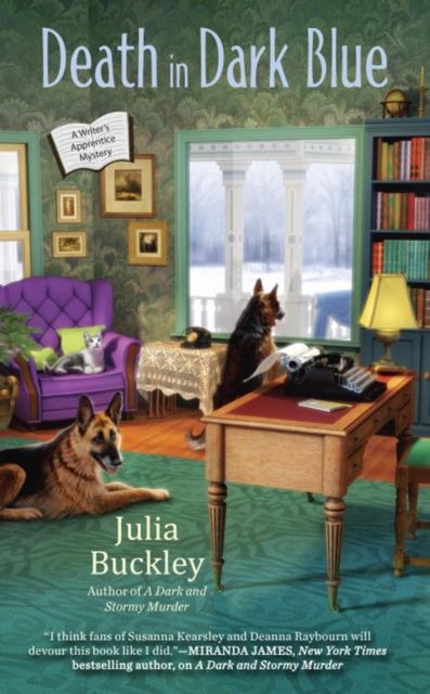 Death In Dark Blue : A Writer's Apprentice Mystery