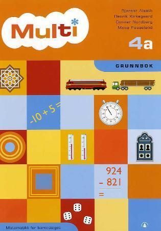 Multi 4a : grunnbok : matematikk for barnesteget