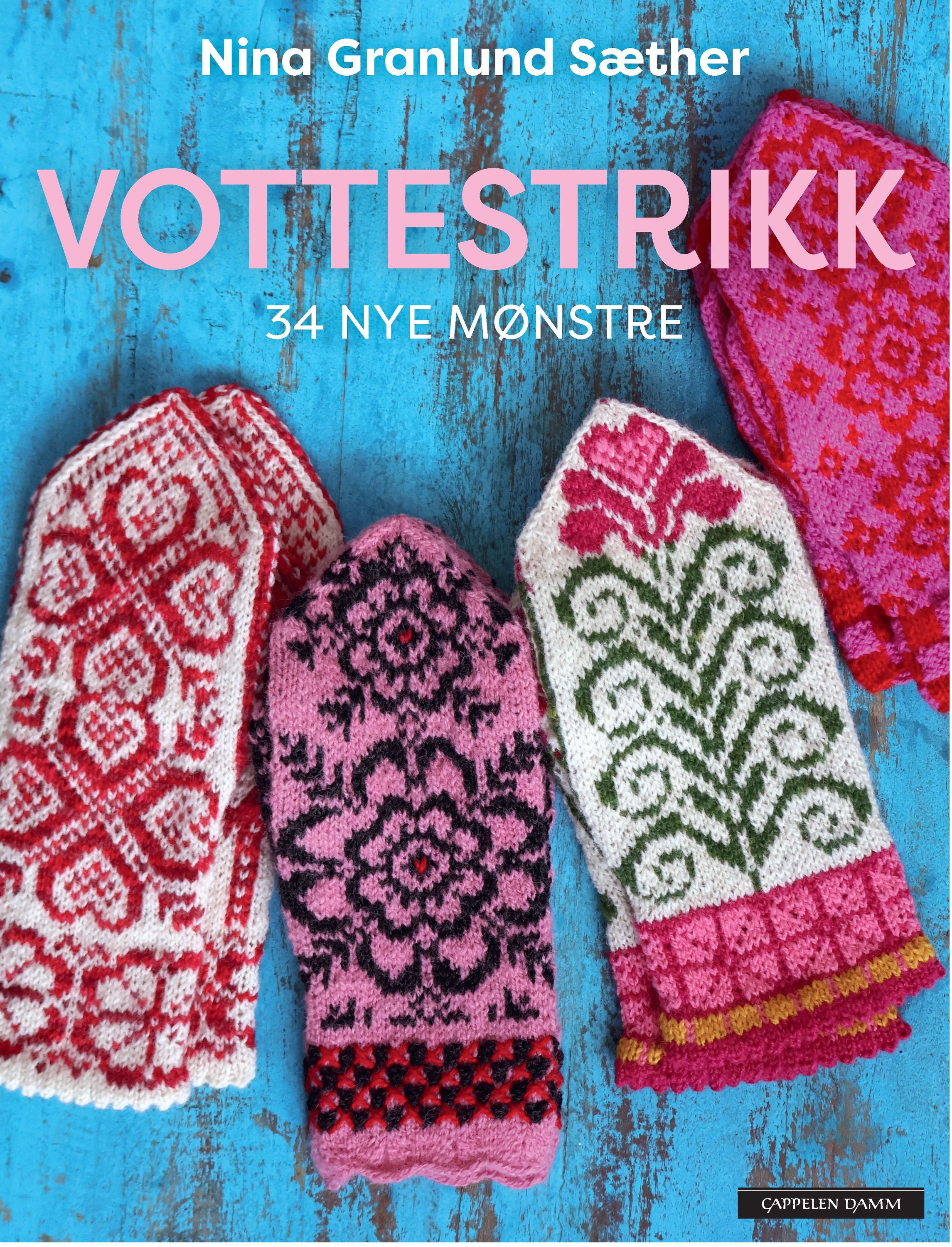 Vottestrikk : 34 nye mønstre