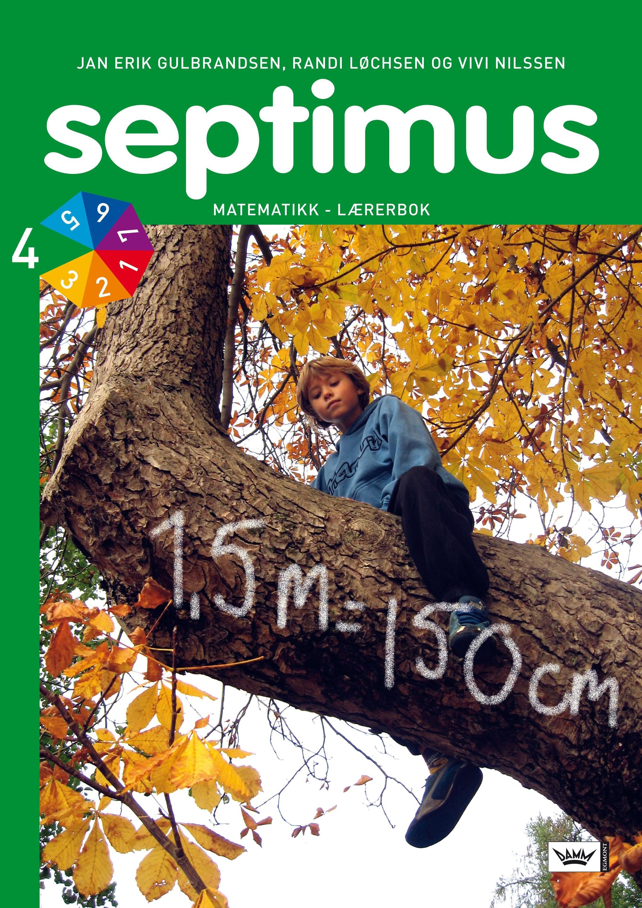 Septimus : lærerbok 4 : matematikk for barnetrinnet