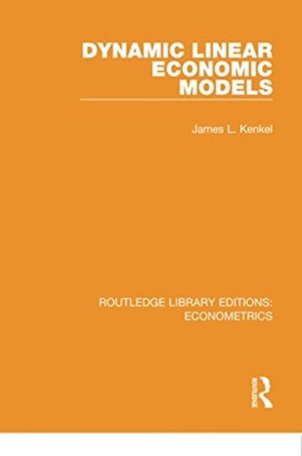 Dynamic Linear Economic Models