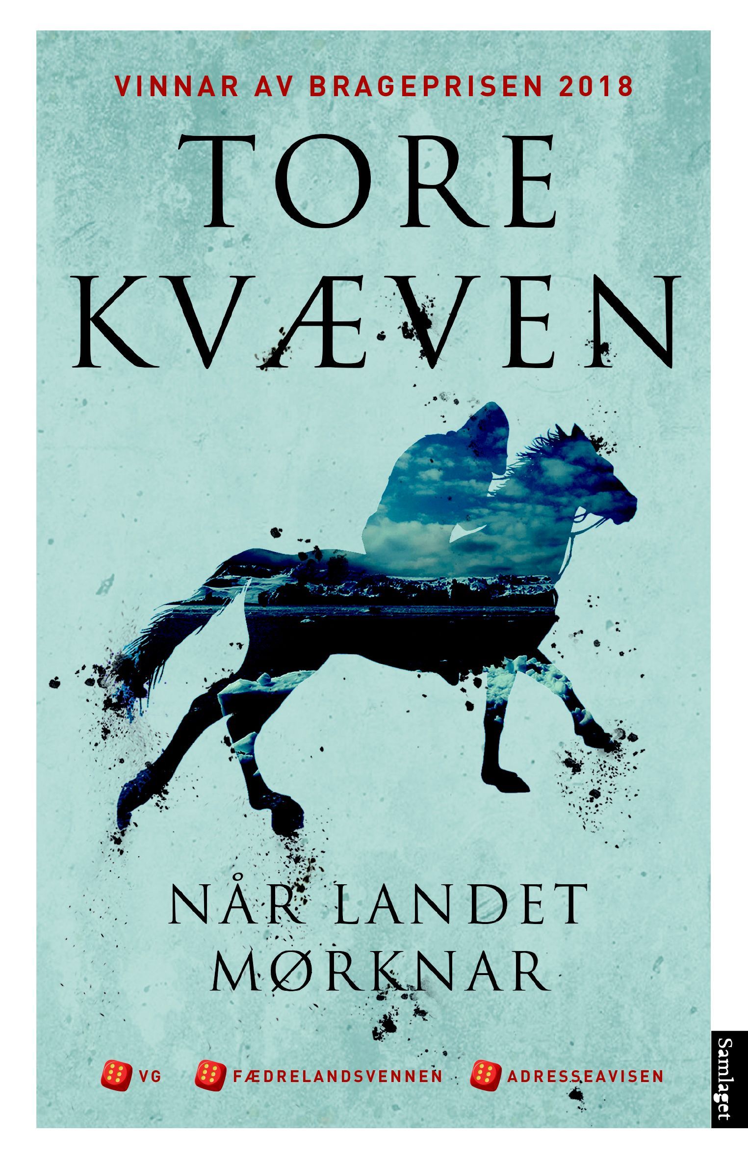 Når landet mørknar : roman