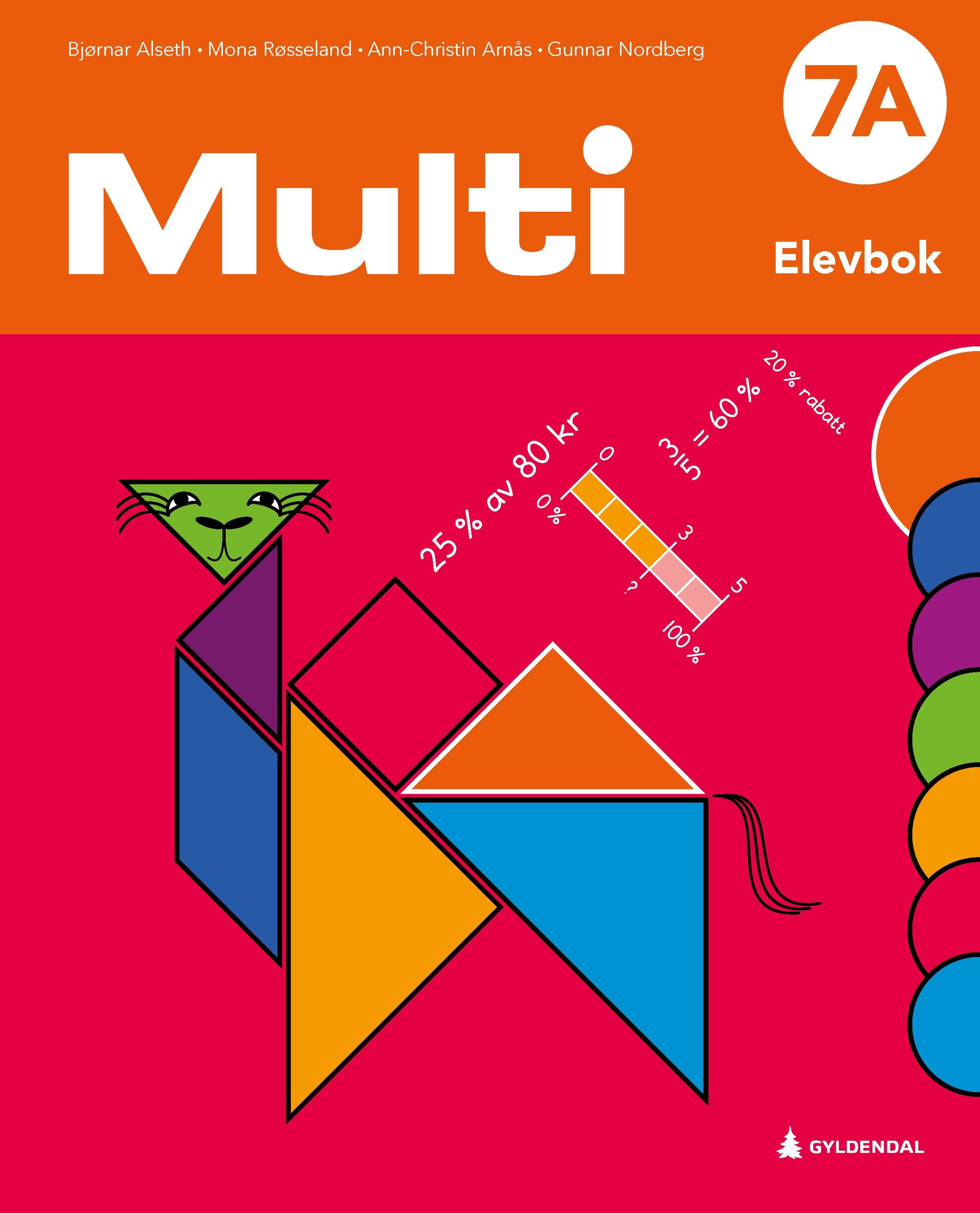 Multi 7a, 3. utg. : matematikk for barnetrinnet. Elevbok