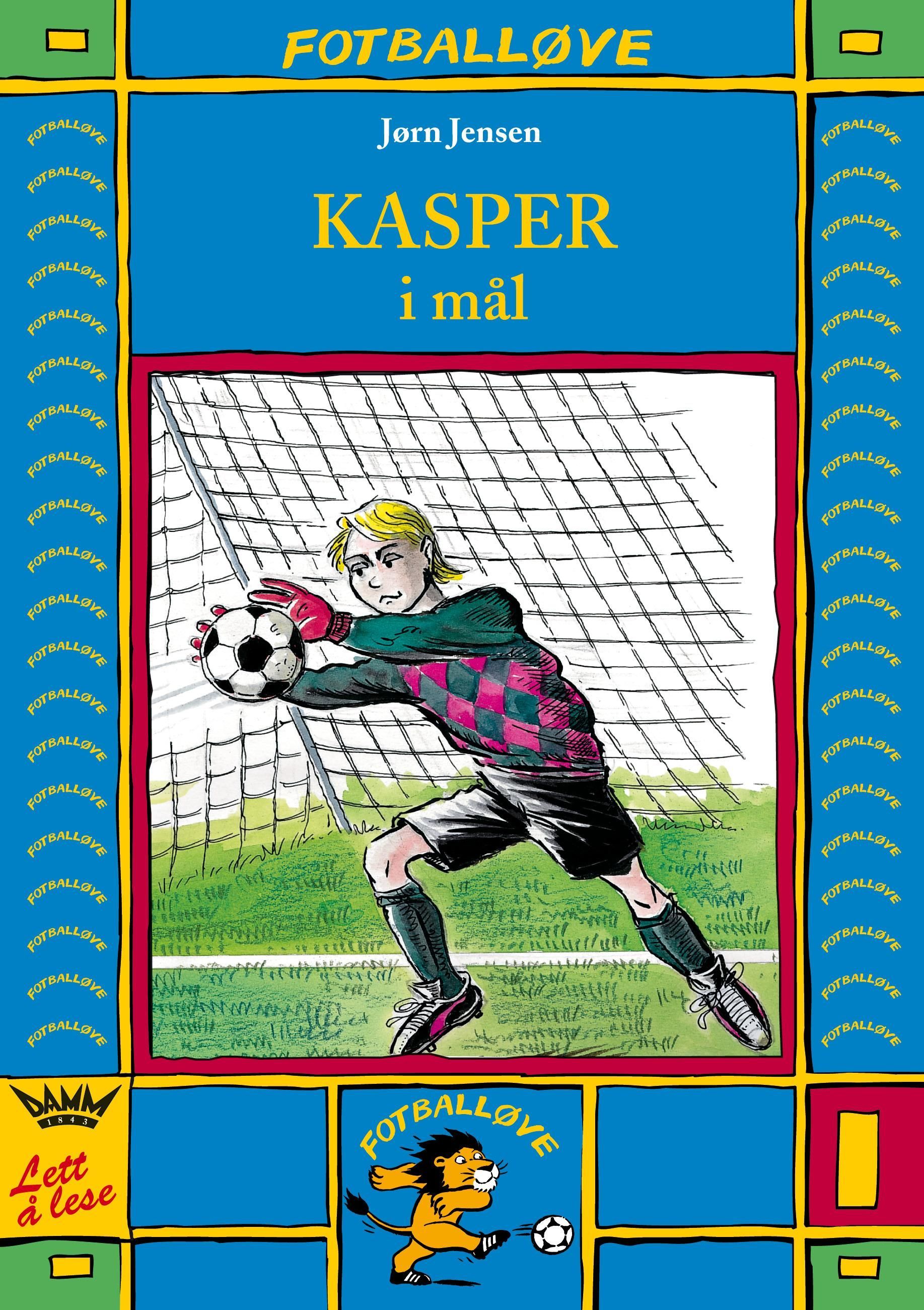Forsidebilde av Kasper i mål