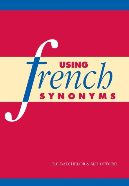Forsidebilde av Using French Synonyms
