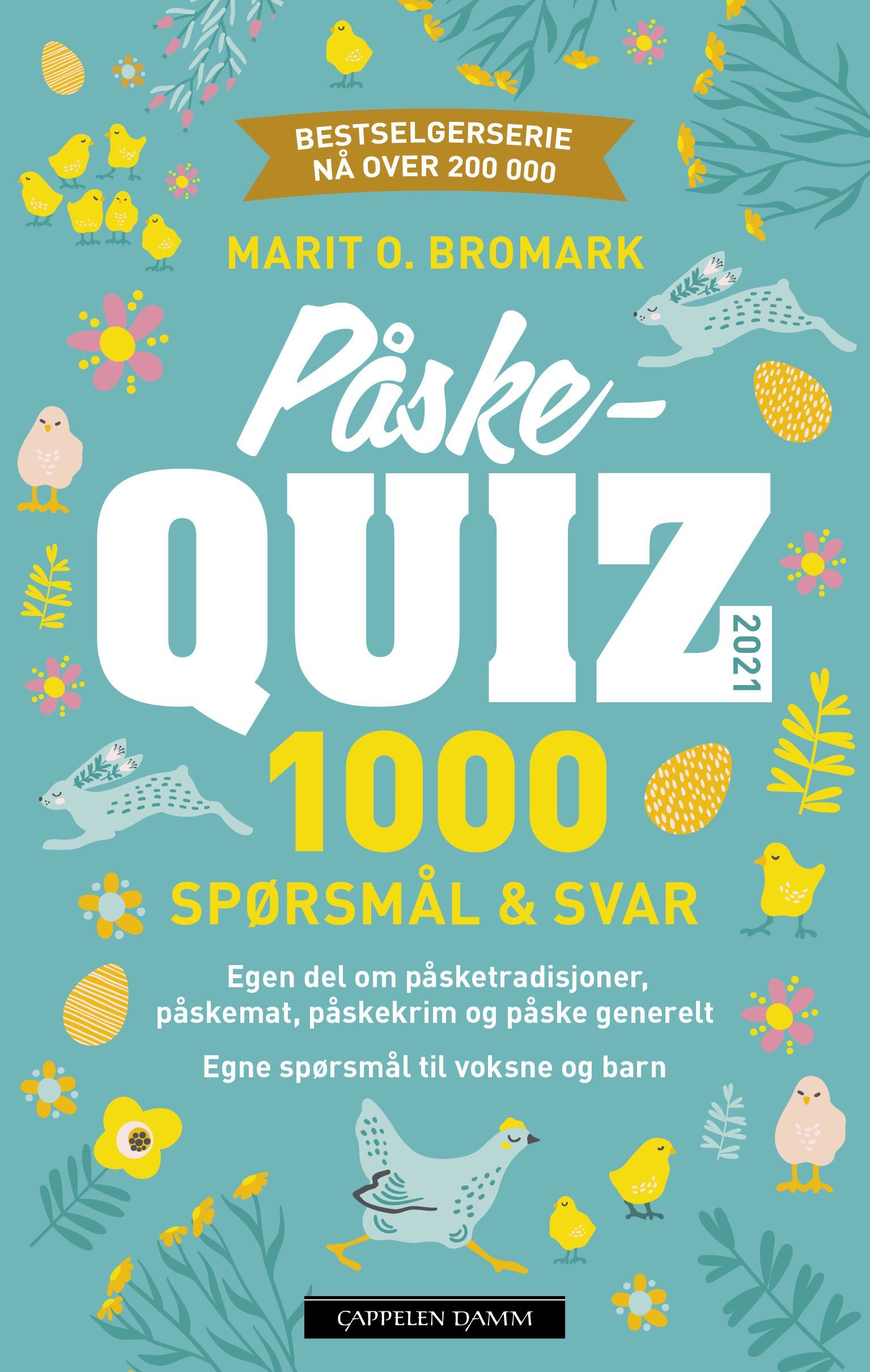 Påskequiz 2021 : 1000 spørsmål & svar