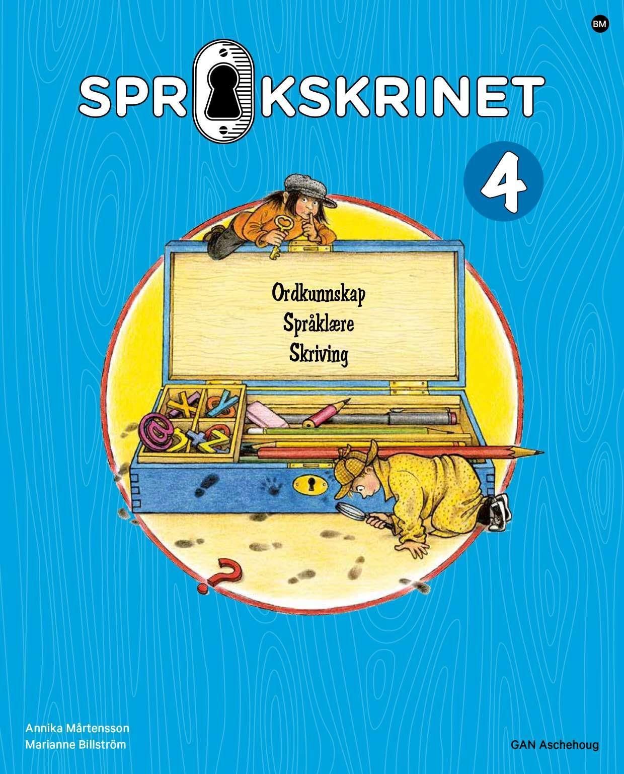 Språkskrinet 4 : ordkunnskap, språklære, skriving