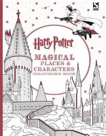 Harry Potter : magical places and characters : colouring book. illustrations by Adam Raiti [og 6 andre]