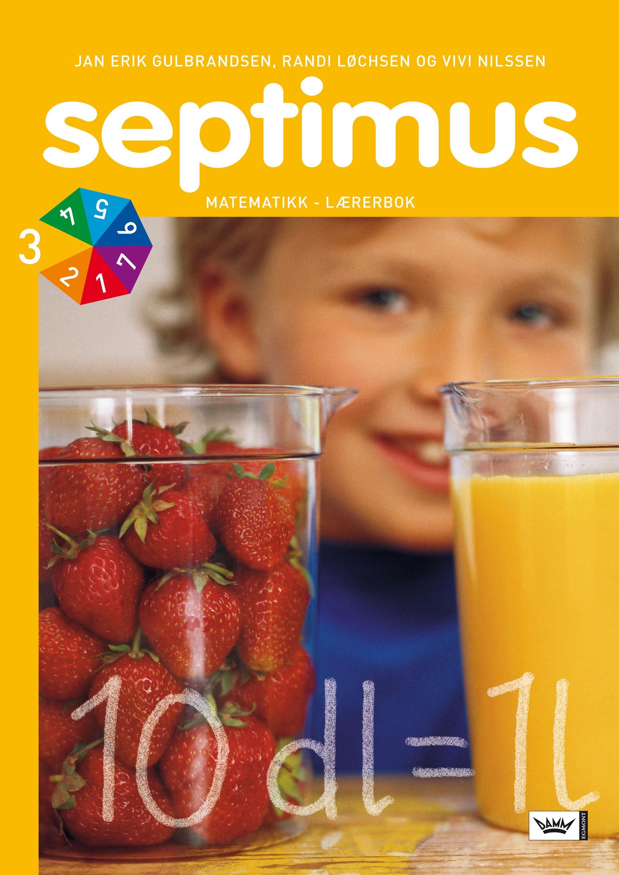 Septimus : lærerbok 3 : matematikk for barnetrinnet