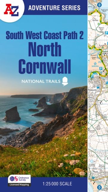 South West Coast Path 2 – North Cornwall : With Ordnance Survey Mapping