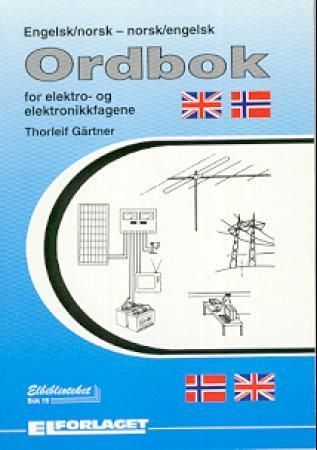 Forsidebilde av Engelsk-norsk/norsk-engelsk ordbok for elektro- og elektronikkfagene