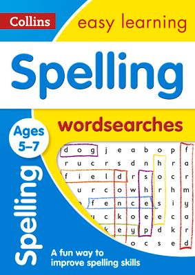 Spelling Word Searches Ages 5-7 : Ideal for Home Learning