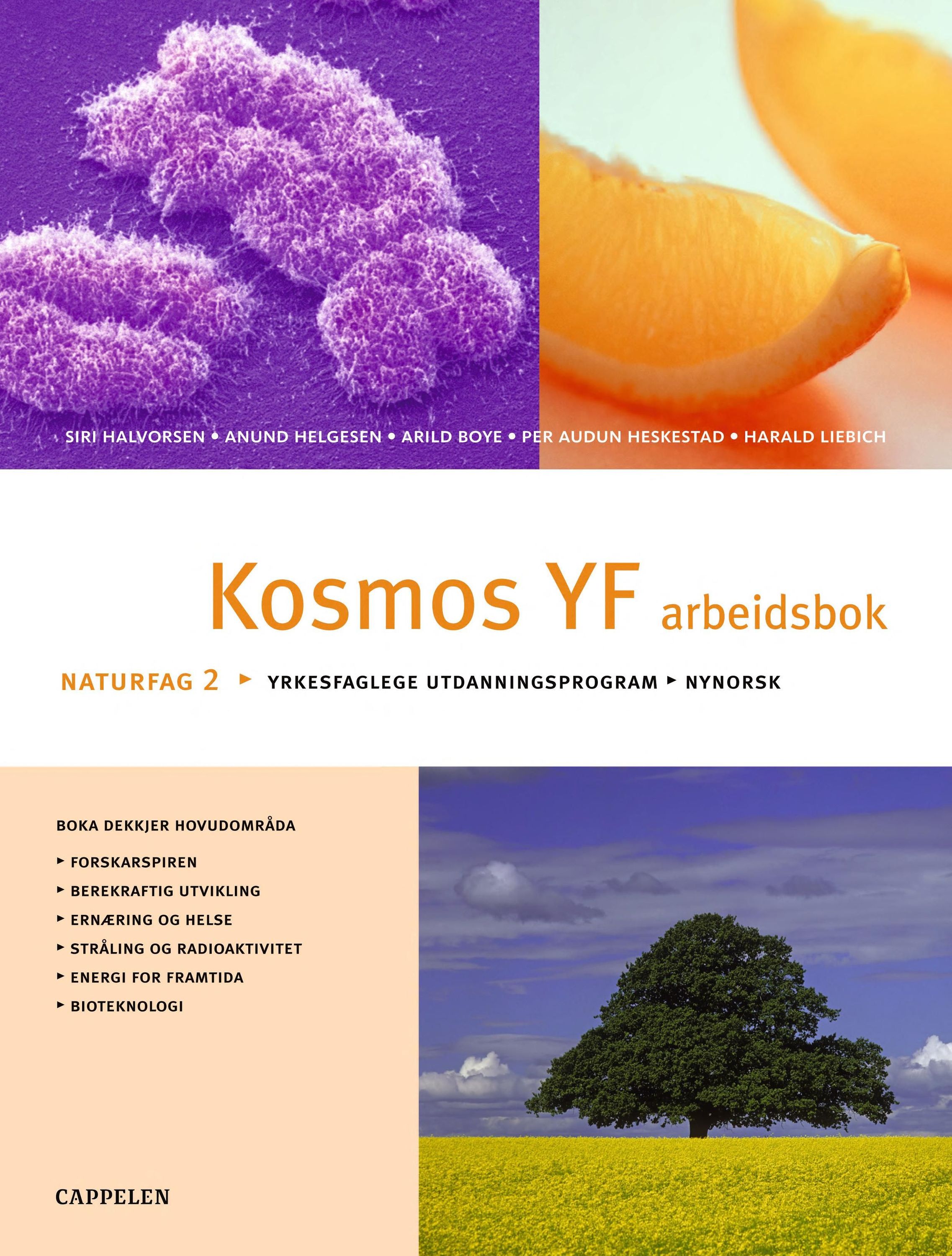 Kosmos YF : arbeidsbok : naturfag 2 : vg1 : naturfag for yrkesfaglege utdanningsprogram i den vidaregåande skulen