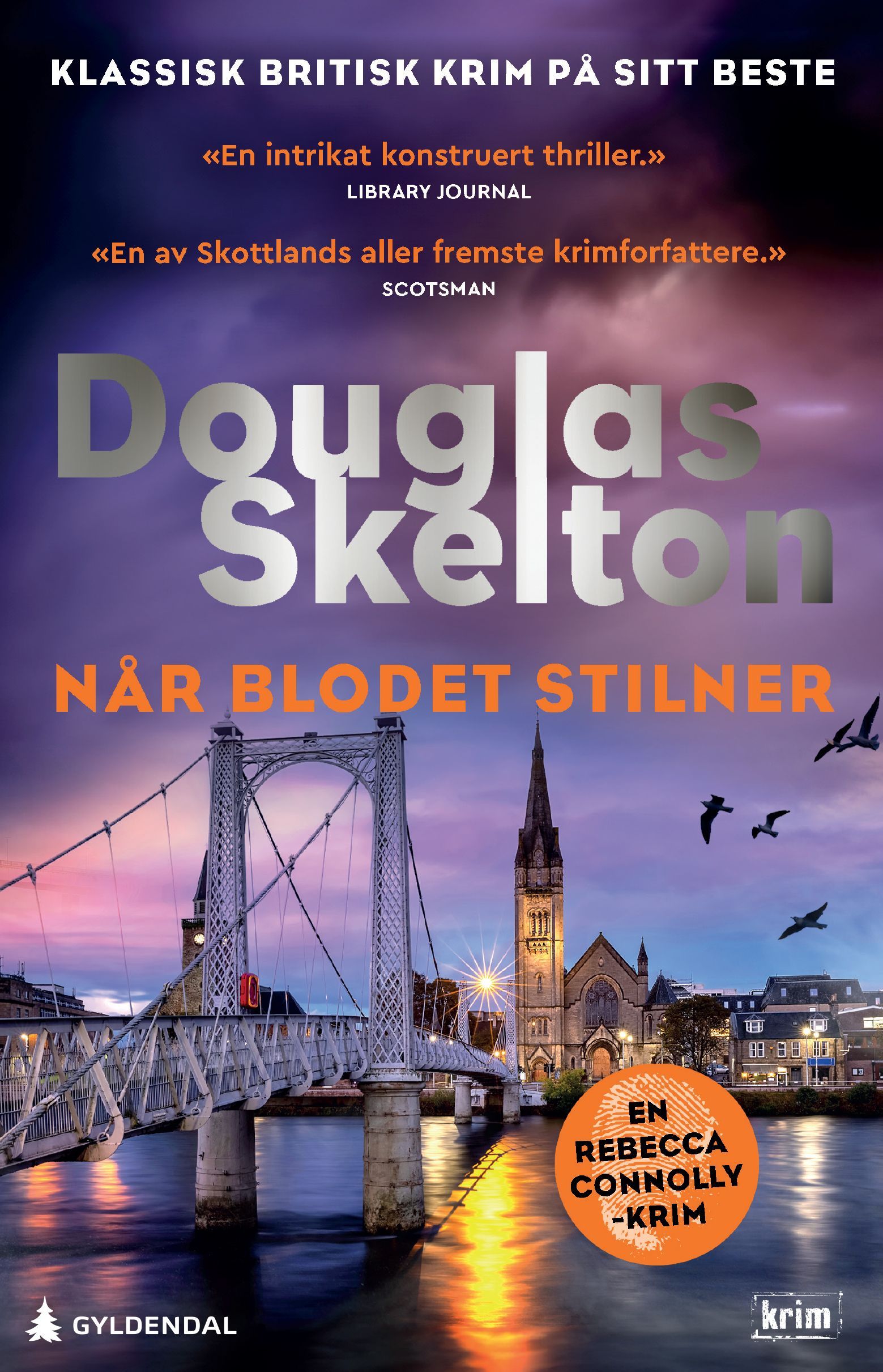 Forsidebilde av Når blodet stilner : en Rebecca Connolly-krim