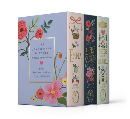 The Jane Austen Gift Set: A Puffin in Bloom 3-Book Collection : Pride and Prejudice, Emma, and Sense and Sensibility