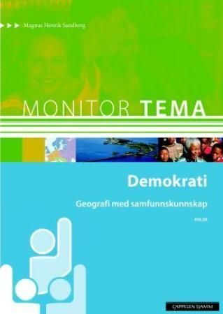 Forsidebilde av Monitor tema : geografi - demokrati : geografi med samfunnskunnskap