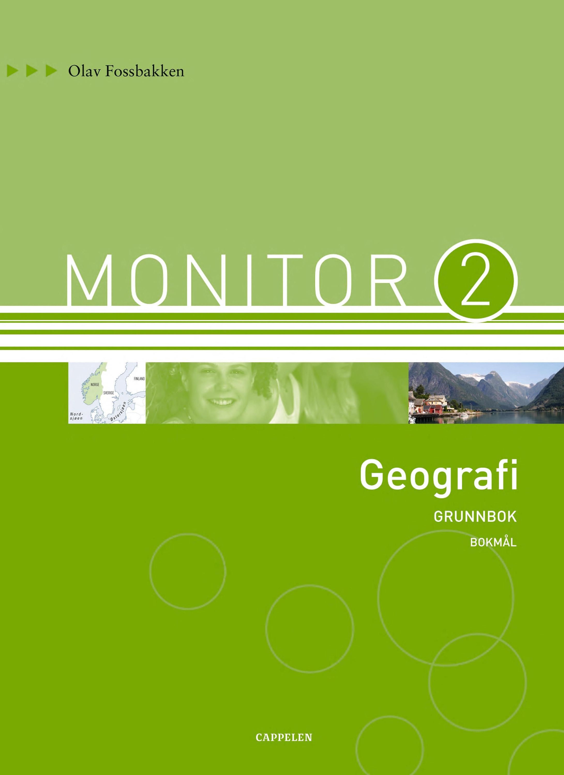 Forsidebilde av Monitor 2 : geografi : grunnbok