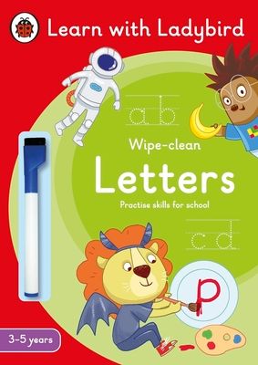 Letters: A Learn with Ladybird Wipe-Clean Activity Book 3-5 years : Ideal for home learning (EYFS)