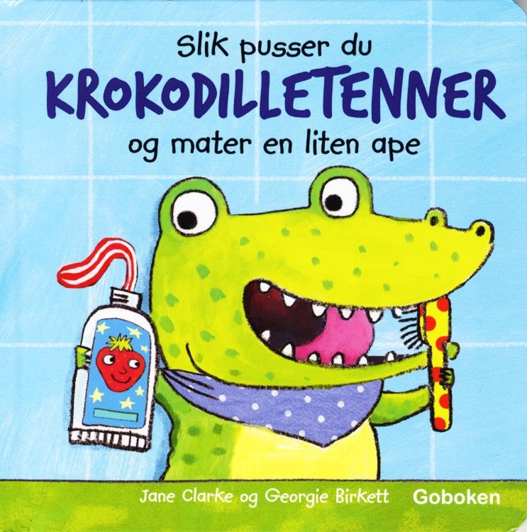 Slik pusser du krokodilletenner og mater en liten ape