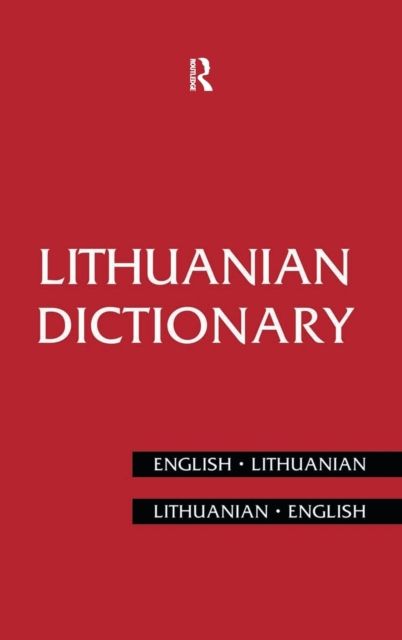 Lithuanian Dictionary : Lithuanian-English, English-Lithuanian