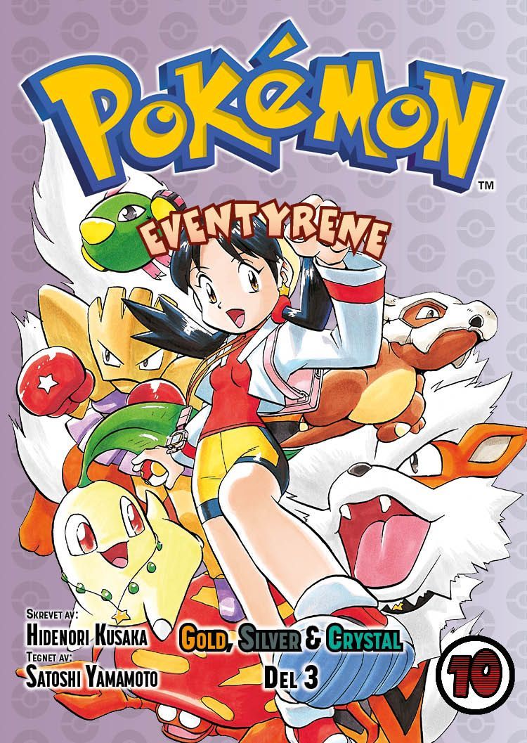 Pokémon-eventyrene. Del 3. Gold, silver & crystal
