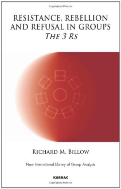 Resistance, Rebellion and Refusal in Groups : The 3 Rs