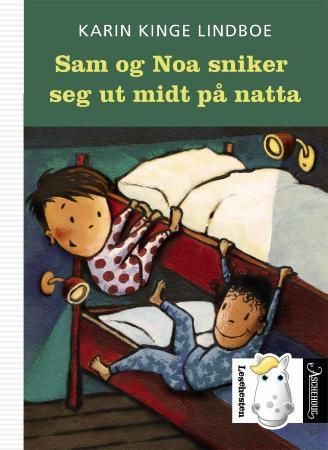 Forsidebilde av Sam og Noa sniker seg ut midt på natta
