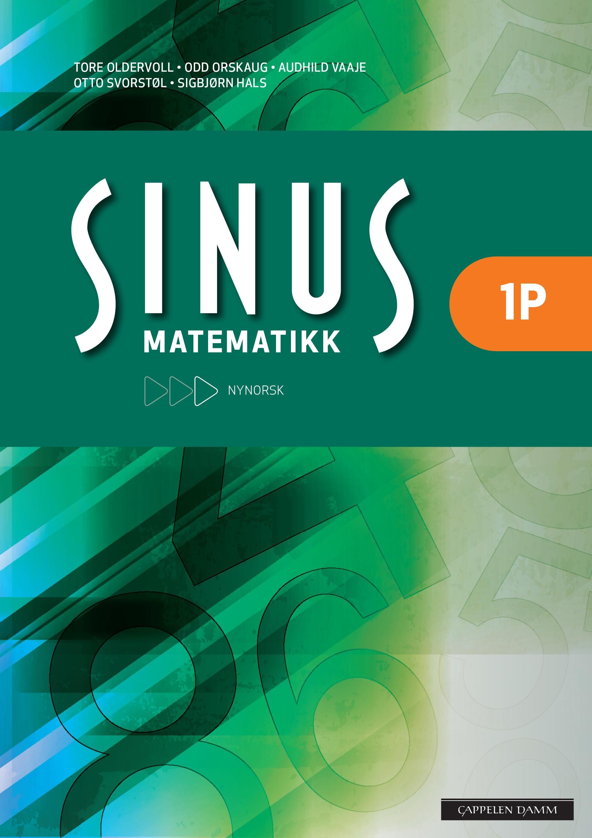 Sinus  matematikk 1P : lærebok i matematikk for vg1 : studieførebuande program