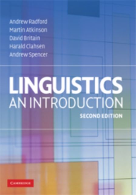 Linguistics : An Introduction