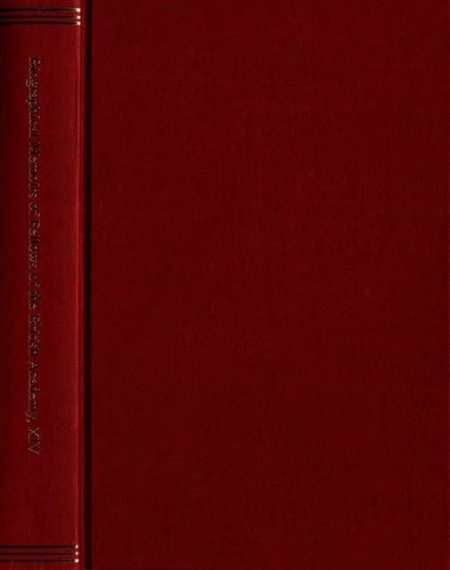 Biographical Memoirs of Fellows of the British Academy, XIV