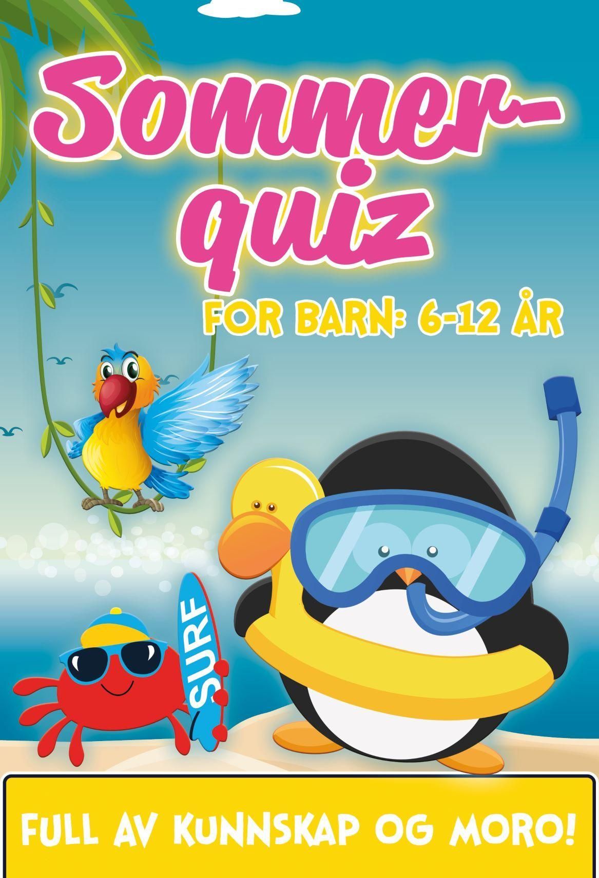 Sommerquiz : for barn 6-12 år