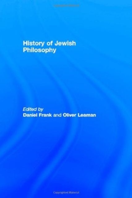 History of Jewish Philosophy