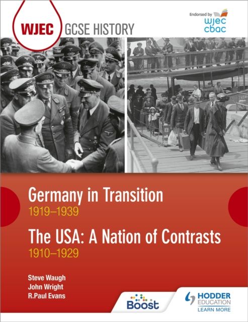 Forsidebilde av WJEC GCSE History: Germany in Transition, 1919–1939 and the USA: A Nation of Contrasts, 1910–1929