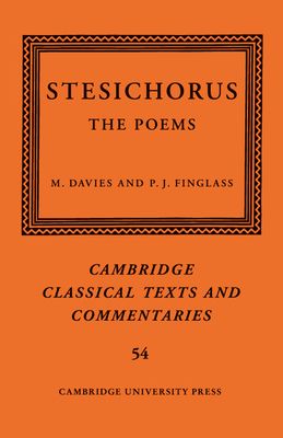 Stesichorus : The Poems