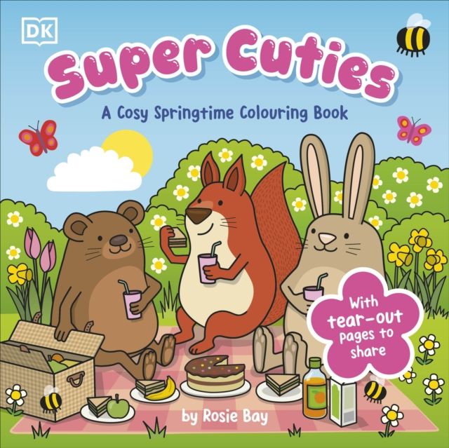 Super Cuties: A Cosy Springtime Colouring Book
